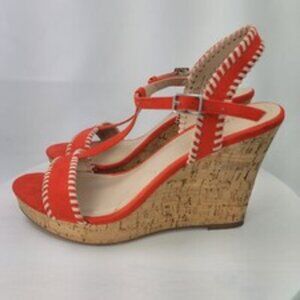 Charles By Charles David Coral Wedge Sandals